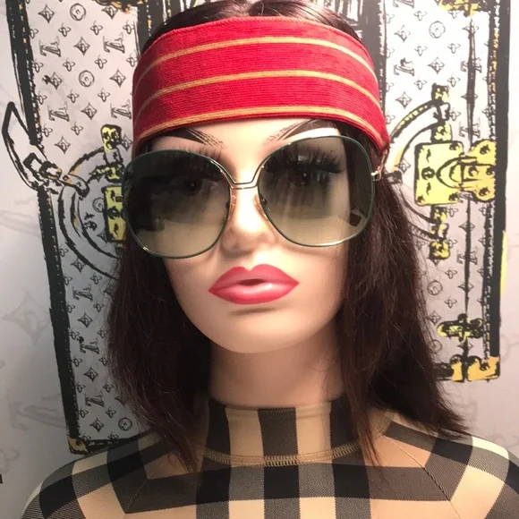 New Authentic Givenchy GV7144/S PEF/EZ Sunglasses – Green/Gold Gradient